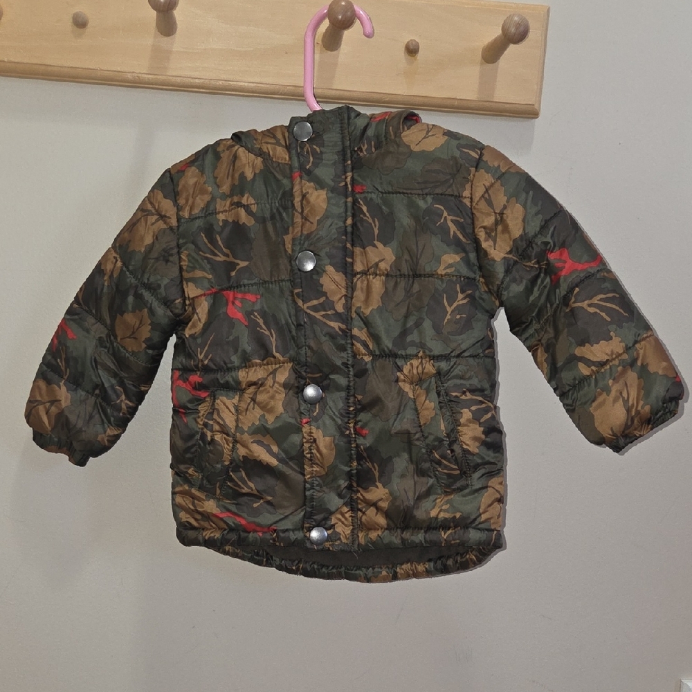 Joe Fresh Toddler Camouflage Puffer Jacket